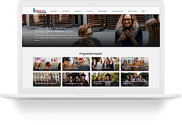egitimal wordpress web sitesi tasarimi