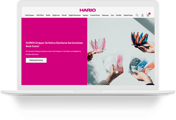 hario web sitesi tasarimi
