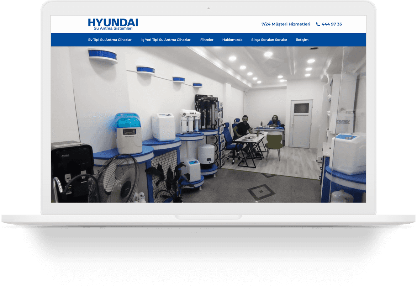 hyundai su aritma systems wordpress web tasarim